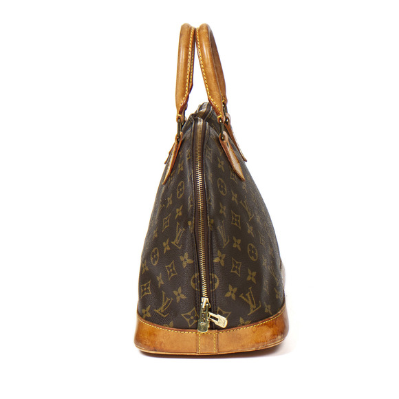 Louis Vuitton Alma MM in Brown Monogram Canvas - Picture 3 of 6
